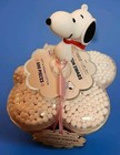 Peanuts Snoopy Cotton Swap 500 Piece Set Celavi W removable Charm
