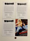 The Runaways Kristen Stewart 3 Promo Cards Movie Dvd Cd Joan Jett Cherie Currie