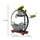 Indoor Waterfall With Atomizer   Led Table Decor Fountain Desktop Water Fountain
