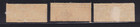 Western Australia Rare 1920-30 1d Red Long Swan X3 Fine Used  sd54 2 