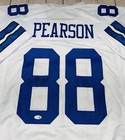 Dallas Cowboys Drew Pearson Signed White Custom Jersey W jsa Coa   