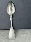 Antique Coin Silver Teaspoon Cf Rudolph Connecticut