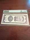 1930 Central Bank Of China 50 Gold Customs Units  P-329  Pmg 58 