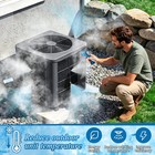 Ac Condenser Misting Cooling System Includes Water Filter Cutter  Air Black