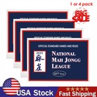     newest 2025 National Mah Jongg League L Size Card With Official Standard Rules