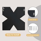 22 25x22 25    Crushed Diamond Mirror Wall Decor 2 Pack diamond Shape  Wall Mirror