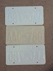 Alaska Unissued 1973 License Plates Pair Aac 780  Plus Insert