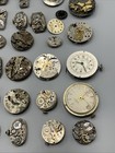 Huge Lot Of Vintage Wristwatches Watches Mens Ladies Parts Cases Movements