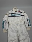 Rare Omp Rodacciai Racing Full Suit Nomex Fia 1986 White R  Di Bari Men Size M