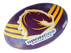 Brisbane Broncos Nrl New Rugby League Full-size 5 Supporter Steeden Football