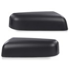 2pcs Mirror Cover Set Fit For 2009-2014 Ford F150 Upper Cap Black Left   Right