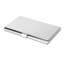 Stainless Steel Card Holder Case     Pocket Metal Wallet For Business  Id  Credit