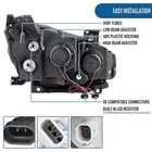 - Fits 2016-2021 Honda Civic 10th Gen Led Strip Projector Headlights