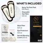 Spray Tan Accessory Kits     Tanning Essentials Single-use Kits With Spray Tan    