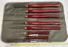 12 Pc Wood Lathe Chisel Set Hss Wood Turning Carving Tools Rolls