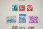 Belgium 1940s-1990s Collection Of 1 275  Stamps Mint   Used In Scott Album