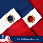 Betsy Ross 250th Anniversary Usa Flag Double Sided Heavy Duty Banner 400d
