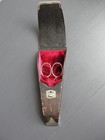Vintage Sewing J a  Henckels German Scissors W 3 Tier Velvet Holder