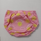 Pottery Barn Kids Sunshine Diaper Cover 3-6 Mos Marketing Sample Pink Yellow
