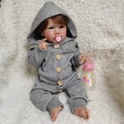 Realistic Reborn Newborn Baby Dolls Vinyl Silicone 22inch Girl Birthday Xmas Toy