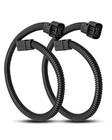 2pcs Fog Light Extension Harness Fit For Jeep Wrangler Jk 2010-2018   Replace