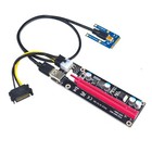 Mini Pci-e To 16x Riser Card Board Adapter With Usb Cable 15pin To 6pin Cable