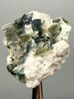 Rare Blue Indicolite Tourmaline   Shimmering Mica On Matrix  Pakistan