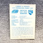 Vintage 1971 Ahra Drag Racing Card  1970 Barracuda Funny Car  Fleer 