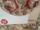 Bouquet Latch Hook Crafts Kit Kt 232 Chintz Roses Floral 34  Round Rug New Box