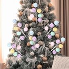  6 Pcs 15 7 Inch Candy Christmas Tree Picks And Sprays Macaron Macaron Colors