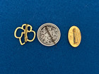 Set Of 3 Vintage Girl Scout And Brownie Pins