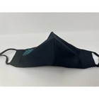 Johnny Was Face Mask Covering Black Cotton Embroidered Evil Eye Ojo