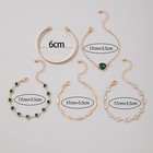 Four Piece Bracelet Set  Retro Light Luxury Layering Combination party Gathering