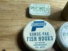 Lot Of 5 Nice Vintage Pflueger Tins And Tackle Items