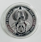 2017 Royal Mint Queen s Beast The Griffin Of Edward Iii 2oz 9999 Silver Coin