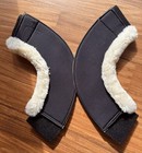 Large Airstride White Overreach Bell Boots Brand New Fleece