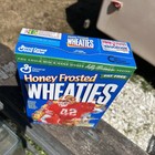 Vintage 1997 Unopened Frosted Wheaties Signed Leroy Neiman Nfl Ronnie Lott Box