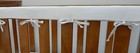 Cot Rail Cover White Crib Teething Pad  X 1   