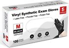 Vinyl Exam Gloves 4 Mil Latex-free Disposable Gloves For Medical  Cooking   Clea