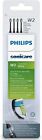 Philips Sonicare Optimal Whitening Black Brushsync Heads Hx6064 Black
