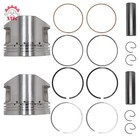 2 X Crankshaft Engine Piston For 1981-1983 1988-1997 Yamaha Xv750 Xv 750