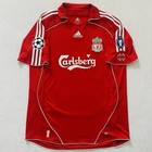 Liverpool Gerrard 2006 07 Home Champions League Jersey Size L