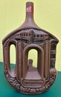 Vintage Georgian Ceramic Empty Clay Bottle Red Wine 3d                                       