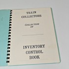 Train Collector   s Inventory Control Book Softcover Model Railroad