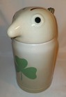Webco Ceramarte Brazil Utica Club Schultz   Dooley Beer Stein Shamrock Clover 
