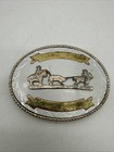 Vintage Cowboy Steer Roping Western Belt Buckle Unbranded