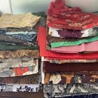20 Lbs   20 Yards Of Assorted Fabric  Some Vintage Prints  For Quilting Sewing