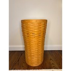 Vintage 1998 Longaberger Umbrella Basket Stand Dresden Ohio Handwoven With Liner