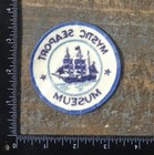 Vintage Mystic Seaport Museum Connecticut Travel Souvenir Iron-on Patch