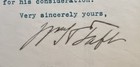 William H  Taft 1908 Typed Letter Signed As President-elect - About Inauguration